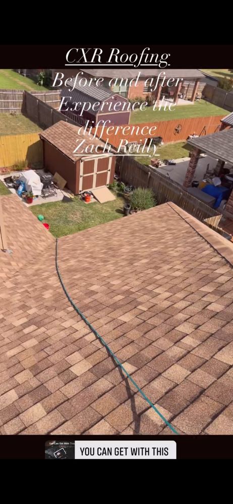 Slide of CXR Roofing