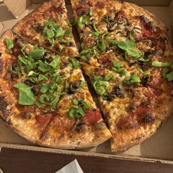 Bravo Pizza Lompoc - The dried out pizza that must have been left from the afternoon? - Pizza Near Me - Lompoc, California