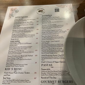 Ingredients - New American Near Me - San Francisco, California