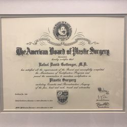 Rafael Gottenger, MD - Board Certified Plastic Surgeon!