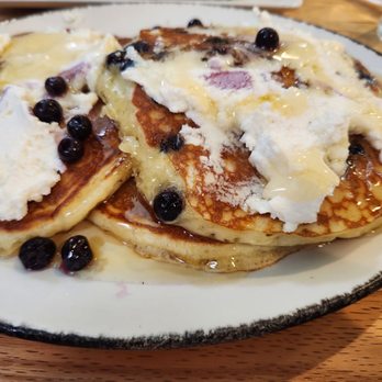 EC Diner - Blueberry Ricotta Pancakes - American Near Me - Ellicott City, Maryland EC Diner - Blueberry Ricotta Pancakes - American Near Me - Ellicott City, Maryland