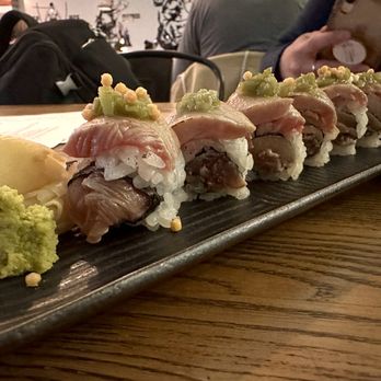 Shokudou - Flame toro roll - Izakaya Near Me - San Francisco, California Shokudou - Flame toro roll - Izakaya Near Me - San Francisco, California