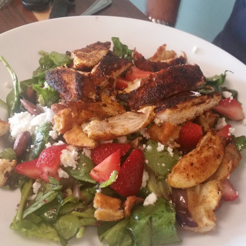 The Spot - Chicken berry almond said. - New American Near Me - Northfield, New Jersey The Spot - Chicken berry almond said. - New American Near Me - Northfield, New Jersey