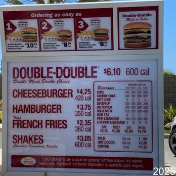 In-N-Out Burger - In-N-Out Menu April 5th, 2025 - Burgers Near Me - San Diego, California In-N-Out Burger - In-N-Out Menu April 5th, 2025 - Burgers Near Me - San Diego, California