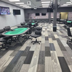 This is a picture of the eating area and some of the tables