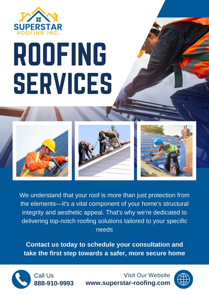 Slide of Superstar Roofing