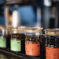 Press Coffee - Skywater - Coffee bean selection.
