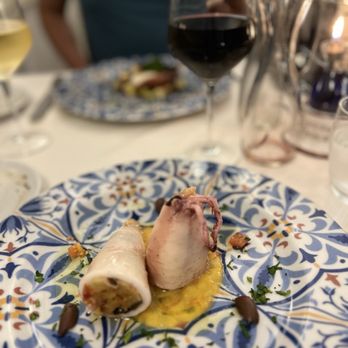 Ristorante Vittoria - Stuffed squid; very interesting flavour, a must try! - Italian Near Me - Ravello, SA Ristorante Vittoria - Stuffed squid; very interesting flavour, a must try! - Italian Near Me - Ravello, SA