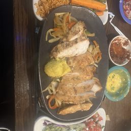 Chicken fajitas