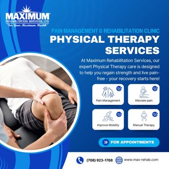 Maximum Rehabilitation Services - At Maximum Rehabilitation Services, our expert Physical Therapy care is designed to help you regain strength and live pain-free - Physical Therapy Near Me - Munster, Indiana Maximum Rehabilitation Services - At Maximum Rehabilitation Services, our expert Physical Therapy care is designed to help you regain strength and live pain-free - Physical Therapy Near Me - Munster, Indiana