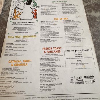 Snow City Cafe - Menu - Breakfast & Brunch Near Me - Anchorage, Alaska