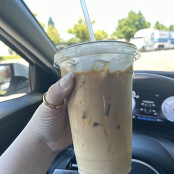 Bagel Street Cafe - Iced Caramel Macchiato - Bagels Near Me - Rocklin, California