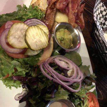 Garfinkel's - Cajun chicken sandwich with avocado and bacon - Sports Bars Near Me - Vail, Colorado