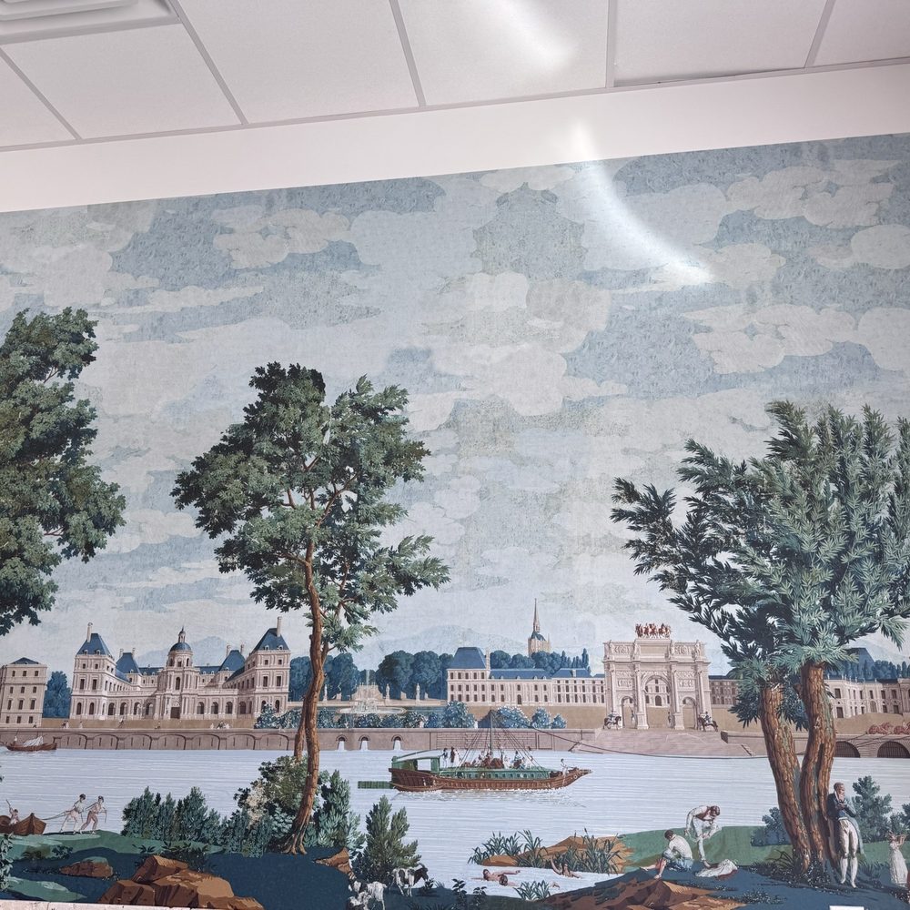 French Bakehouse - Decor. Tapestry of the seine. - Bakeries Near Me - Holladay, Utah