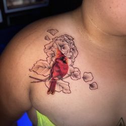 Faces in the Dark Tattoo - Artist: Cat Orozco IG: catorozcotattoo