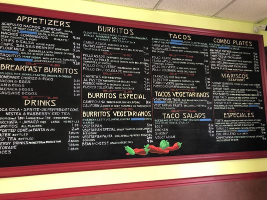 Menu photo 4 La Costena De Acapulco Oroville, CA