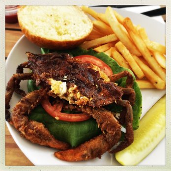 Skipjack’s Crab Deck - Soft crab sandwich - Seafood Near Me - Middle River, Maryland Skipjack’s Crab Deck - Soft crab sandwich - Seafood Near Me - Middle River, Maryland