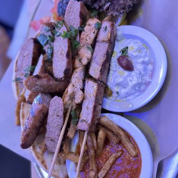 Greek Belly - Shareable Prometheus platter - Mediterranean Near Me - Springfield, Missouri Greek Belly - Shareable Prometheus platter - Mediterranean Near Me - Springfield, Missouri