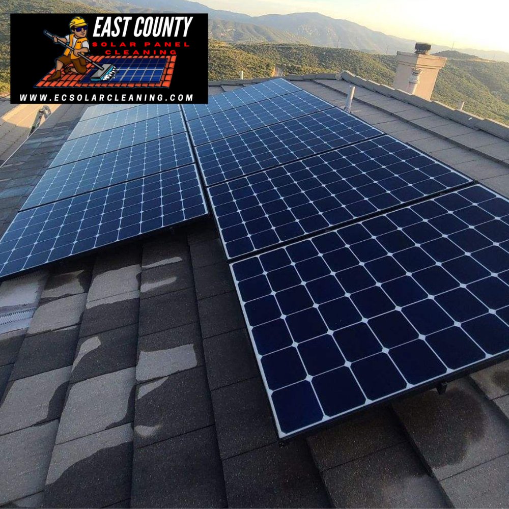 Slide of East County Solar Panel Cleaning