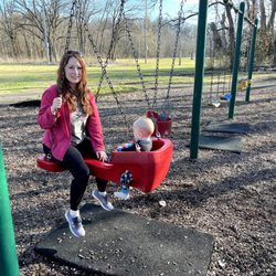 Thurman Hutchins Park - Mommy & me swing