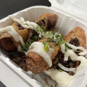Photo of Shawarma Guys - San Diego, CA, United States. Wagyu Beef Shawarma Egg Rolls