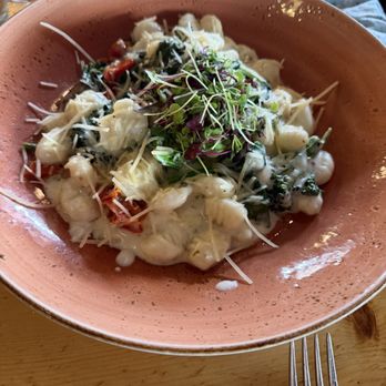 Bird & Jim - Creamy potato Gnocchi bowl - New American Near Me - Estes Park, Colorado Bird & Jim - Creamy potato Gnocchi bowl - New American Near Me - Estes Park, Colorado