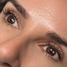 Eyelash lift and tint Eyelash lift and tint