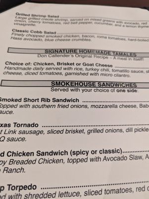 Menu photo 6 Babe's Smokehouse & Tavern Indio, CA