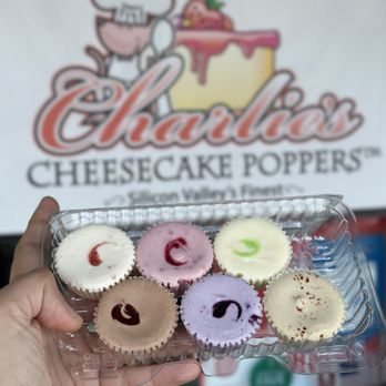 Charlie's Cheesecake Works - 6 pack cheesecake poppers! - Desserts Near Me - San Jose, California
