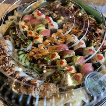 Miku Sushi Restaurant - Party tray - Sushi Bars Near Me - Chicago, Illinois Miku Sushi Restaurant - Party tray - Sushi Bars Near Me - Chicago, Illinois