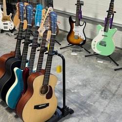 A nice selection of guitars. Special orders ok!