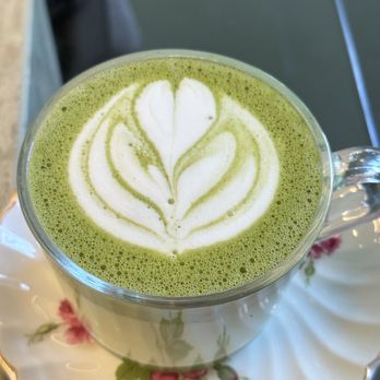 5s Cafe - Hot Matcha Latte Coffee is good and you can choose oat milk which is definitely a plus! - Cafes Near Me - Toronto, Ontario 5s Cafe - Hot Matcha Latte Coffee is good and you can choose oat milk which is definitely a plus! - Cafes Near Me - Toronto, Ontario