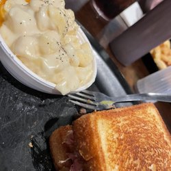 Rubbin' Butts BBQ - Incredibly good mac & cheese, and their basic Pulled Pork Sandwich you also have the option of a bun if you want.