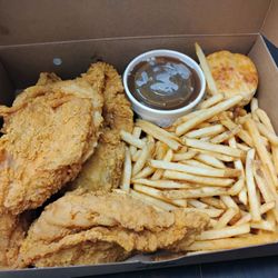 Mary Brown's - Batter's Box. Usually $22.99 but currently $19.93 since the Blue Jays are in the World Series (they won it in 1993).