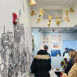 The Hummus Shop - The space. It's tiny, but well worth it.