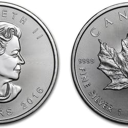 Jack Hunt Gold & Silver - 1 oz. Canadian Silver Maple Leaf