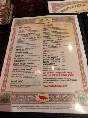 Menu photo 7 Madra Rua Irish Pub North Charleston, SC Menu photo 7 Madra Rua Irish Pub North Charleston, SC