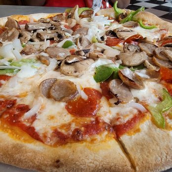 Granby Street Pizza - Close up on the deluxe - Italian Near Me - Norfolk, Virginia Granby Street Pizza - Close up on the deluxe - Italian Near Me - Norfolk, Virginia