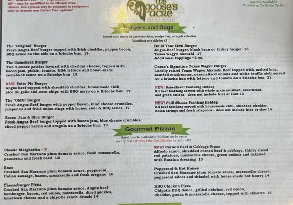 Menu photo 4 The Goose's Acre The Woodlands, TX Menu photo 4 The Goose's Acre The Woodlands, TX