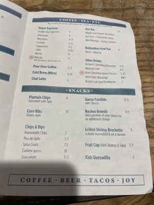 Menu photo 2 Lazarus Brewing Austin, TX