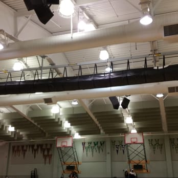 Dixon High School - Pretty cool. That is there wrestling mats suspended in the air on a pulley system - Middle Schools & High Schools Near Me - Dixon, California