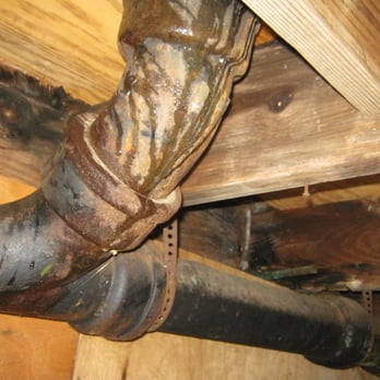 Camelot Home Inspections - Yes we do inspect pier and beam homes. This is a leak under a toilet under a home. - Home Inspectors Near Me Camelot Home Inspections - Yes we do inspect pier and beam homes. This is a leak under a toilet under a home. - Home Inspectors Near Me