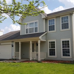 Smudge Free Window & Cleaning Service - An example of house siding/window pressure washing service
