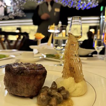 Atlantis Steakhouse - Filet mignon, sautéed mushrooms, a potato purée with a crunchy fry - Steakhouses Near Me - RENO, Nevada