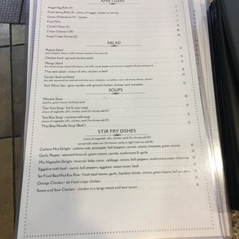 Cha Thai - Menu - Thai Near Me - San Ramon, California