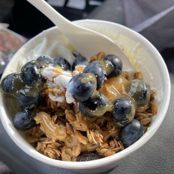 Texas French Bread - Yogurt with granola, blueberries and honey - Bakeries Near Me - Austin, Texas
