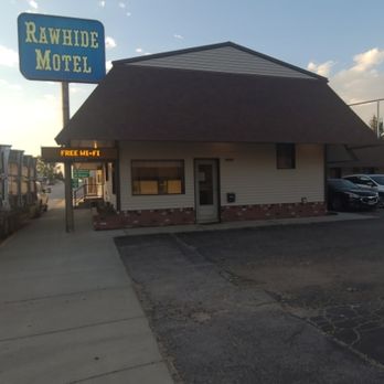 Rawhide Motel - Front entrance - Hotels Near Me - Lusk, Wyoming Rawhide Motel - Front entrance - Hotels Near Me - Lusk, Wyoming
