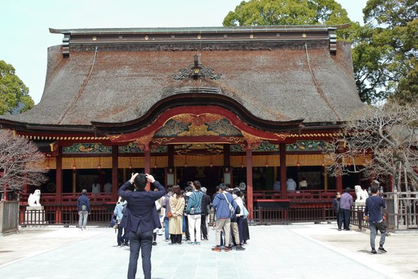 Dazaifu-tenmangu Shrine by null