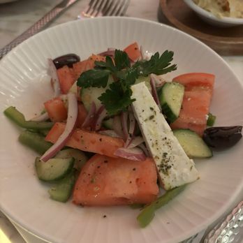 Estia - Greek salad fresh and plentiful - Mediterranean Near Me - Naples, Florida