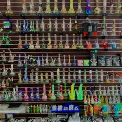 Mi Vape - We have a entire wall of water pipes.  With some of the best price in town!